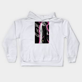 Exhale the bullshit Kids Hoodie